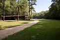 The walkway up to Cave Mountain Lake.  The beach house is on the right.