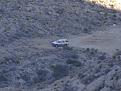 Yucca Canyon Trailhead from top of summit